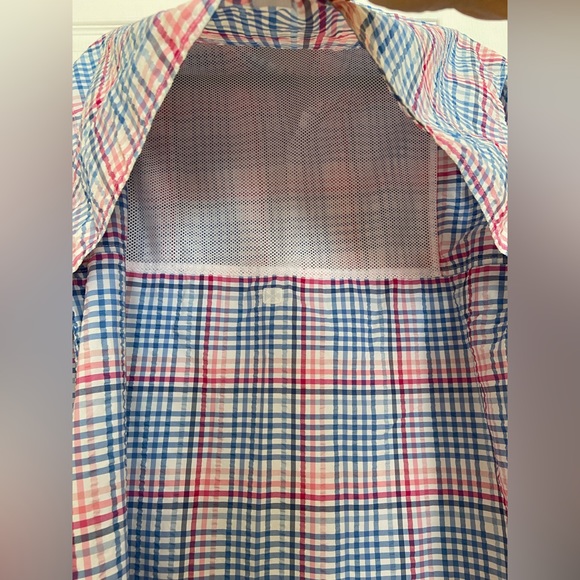 Vineyard Vines by Shep & Ian - Plaid Men’s Harbor Shirt - Size Medium - Picture 6 of 11